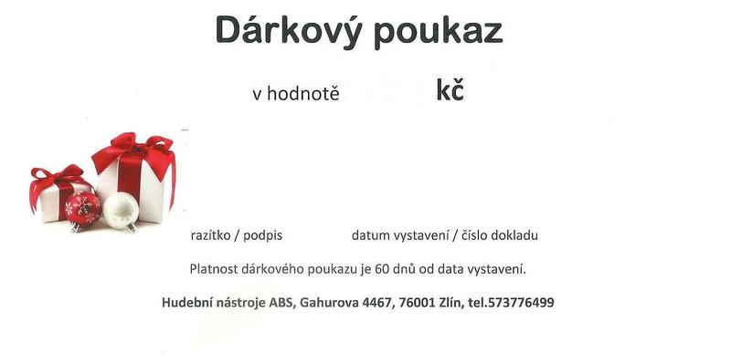 Vánoční dárkový poukaz v hodnotě 300 kč
