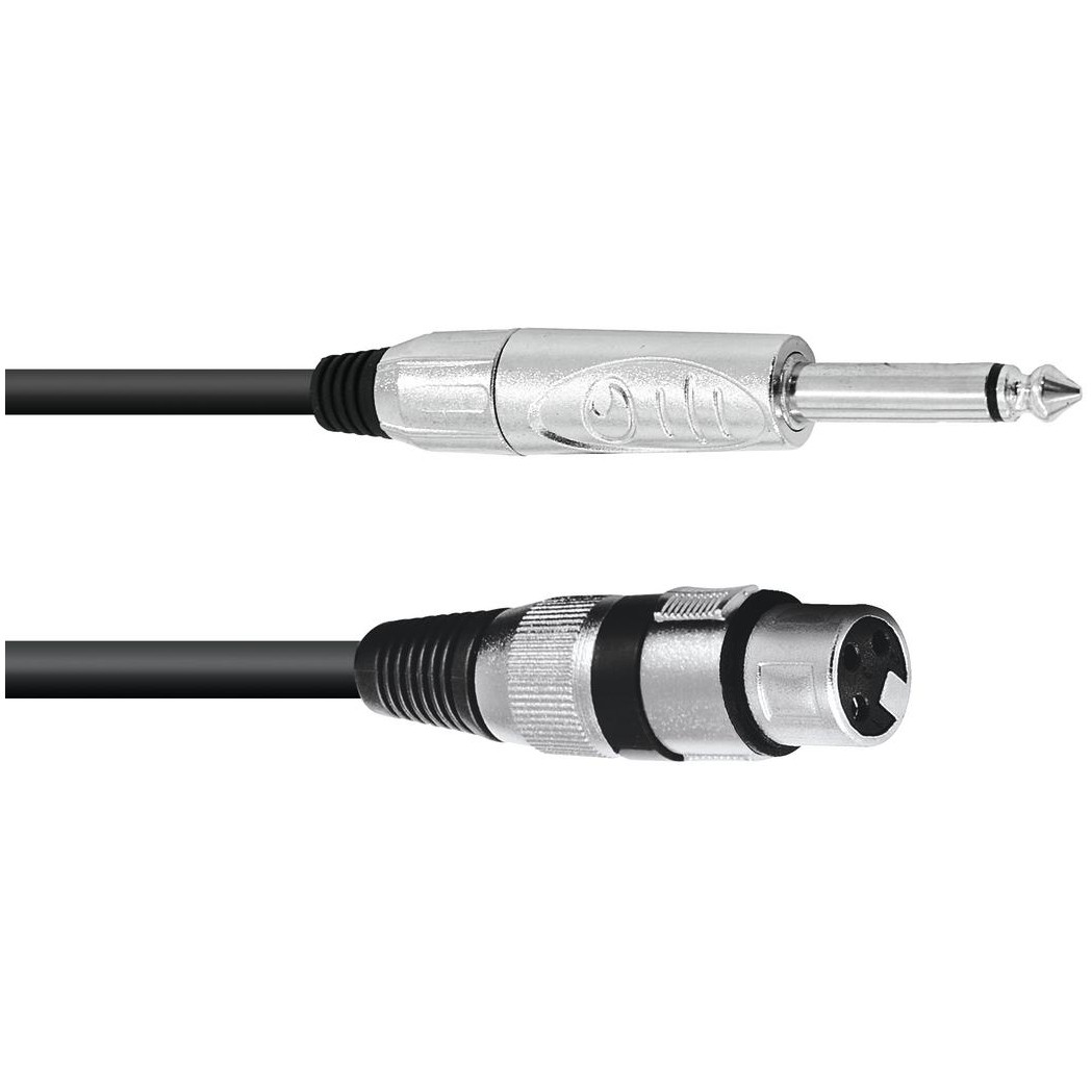 Mikrofonní kabel 10 m XLR Jack