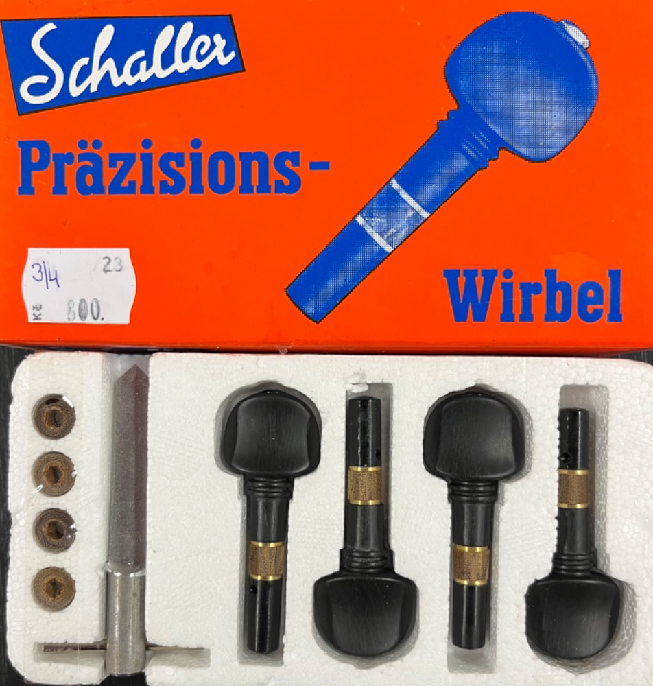 Houslové kolíčky ladící Shaller sada 3/4