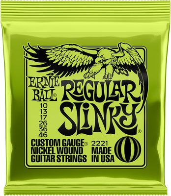 Struny Ernie Ball Regular Slinky Nickel Wound 10 46