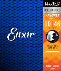 Struny Elixir NANOWEB Electric 10 46