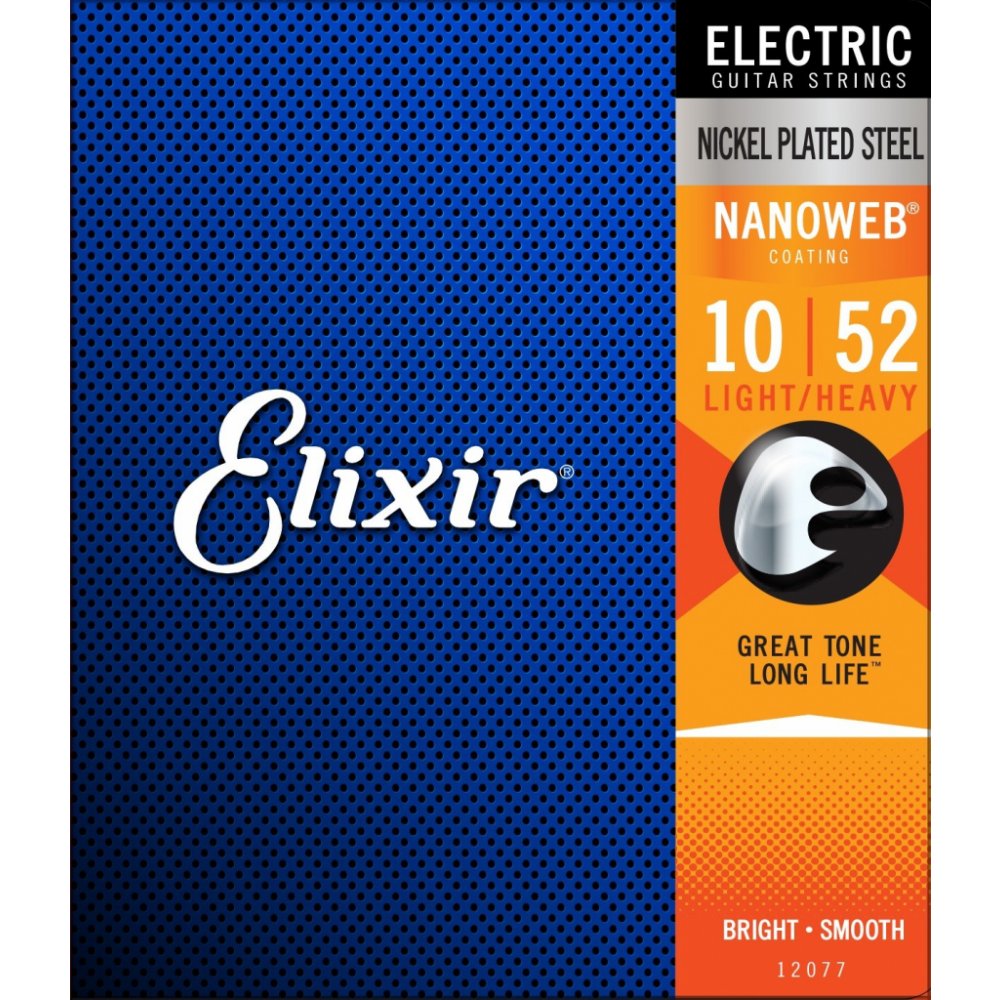 Struny Elixir NANOWEB Electric 10 52