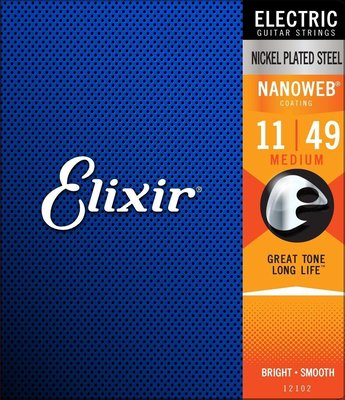 Struny Elixir NANOWEB Electric 11 49