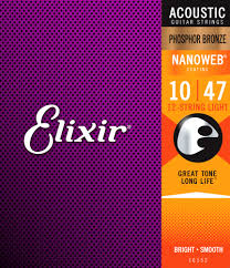 Struny Elixir 10 47 pro dvanáctistrunnou kytaru 