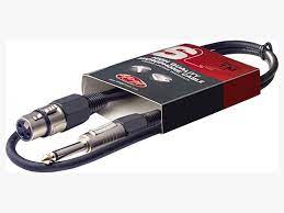 Mikrofonní kabel 1m XLR Jack