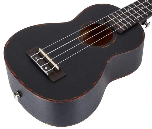 UKULELE sopránové mahagon Premium Black