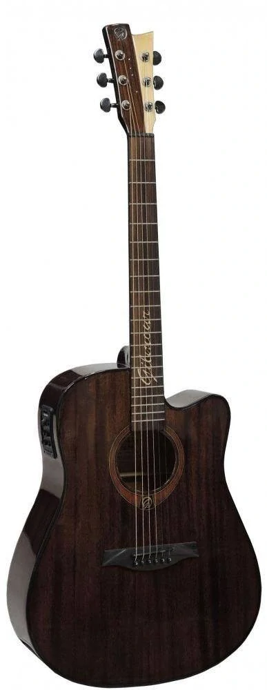 Elektroakustická kytara Gilmour Coffee EQ cut