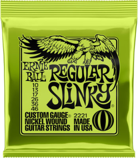 Struny Ernie Ball Regular Slinky Nickel Wound 10 46