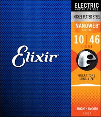 Struny Elixir NANOWEB Electric 10 46